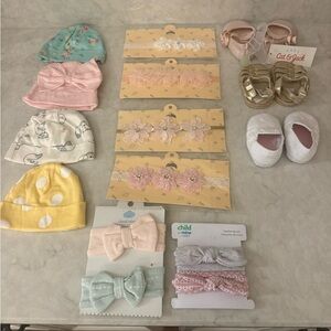 Pastel Headbands and Hats Set